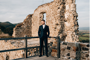 Full length shot of young groom in, a Beauty & Fashion Photo by HalfPoint