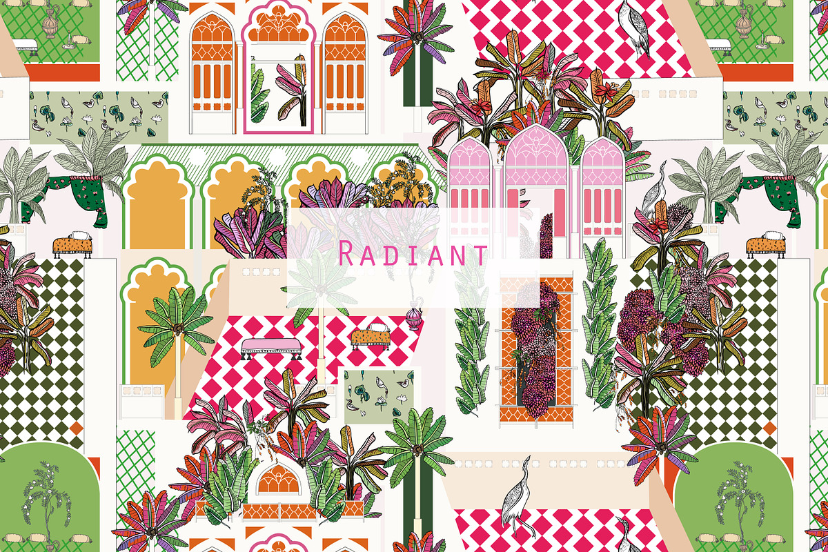 Rajastan. Seamless Pattern, a Pattern Graphic by Irina Dolgikh (Photo 5 of 12)