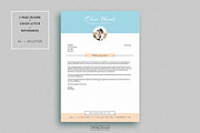 Resume CV Template for Word, a Resume Template by CrystalResumes (Thumbnail 3 of 4)
