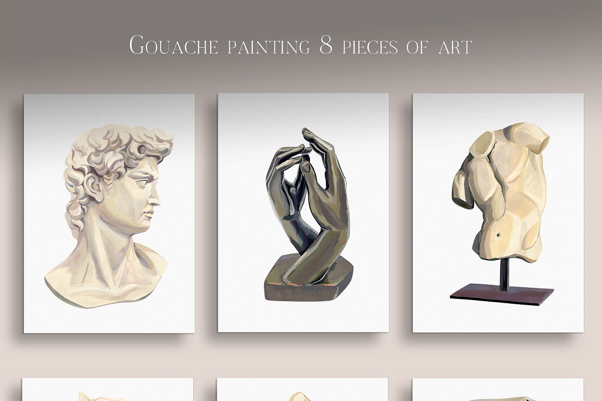 Art gallery. Painting collection., an Illustration by Anyuka (Photo 3 of 8)