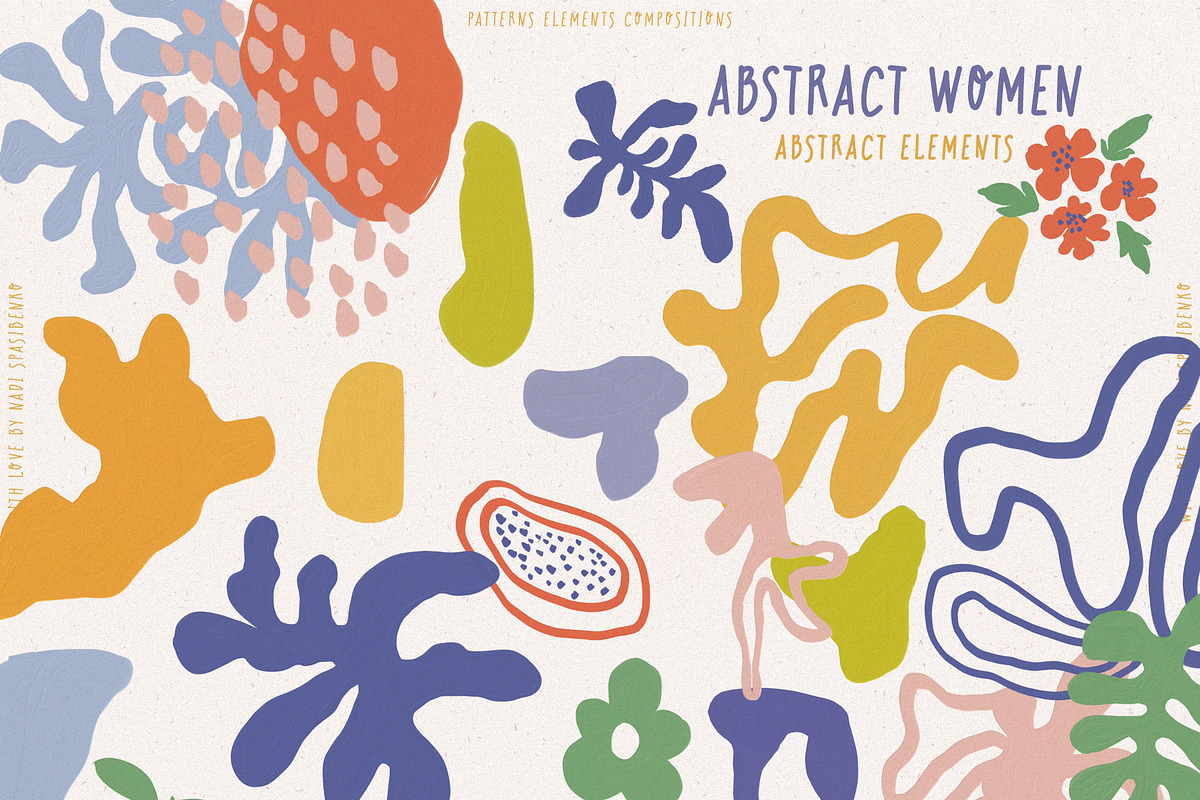WOMAN & ABSTRACT, a Person Illustration by nadispasibenko (Photo 9 of 15)