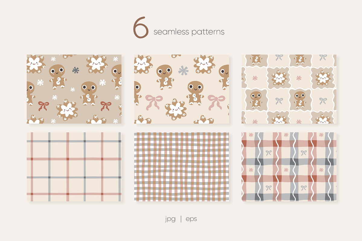 Cookie Cheer - Pattern collection, an Illustration by SurfaceStories (Photo 2 of 7)