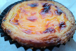 Portuguese custard tart close-up, a Food & Drink Photo by DanFLCreativo