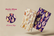 Paisley Bloom Prints & Patterns, a Pattern Graphic by GND ART STUDIO (Thumbnail 7 of 8)