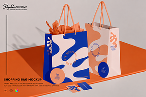 Shopping Bags Mockup