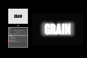 Disorted grain text effect, a Layer Style Add-On by dokudokunomi (Thumbnail 2 of 3)