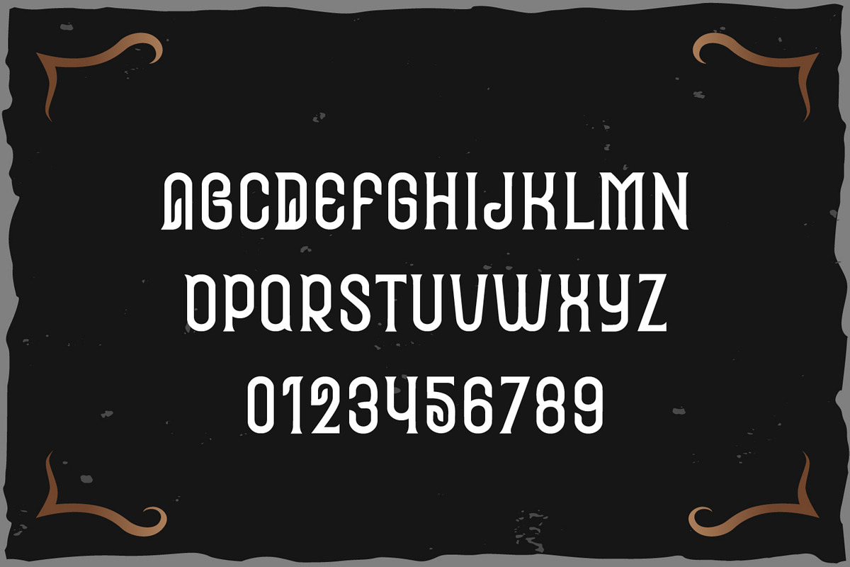 10 Vintage Font Families Bundle #3, a Blackletter Font by Fractal fonts & graphics (Photo 23 of 67)