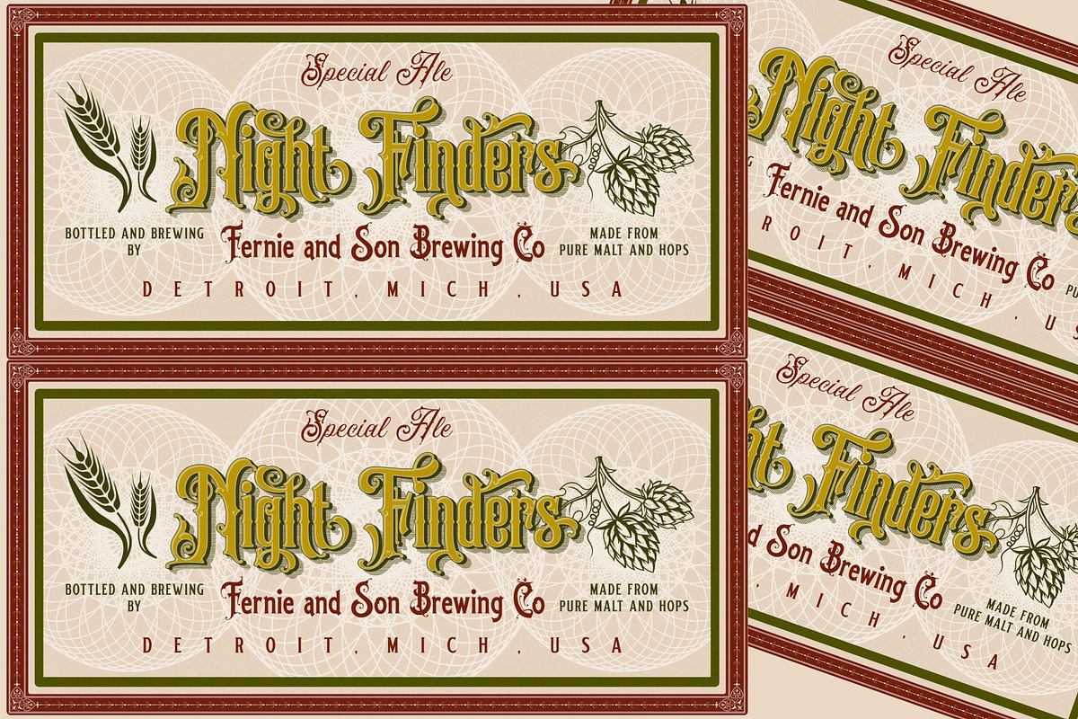Bredston Vintage Font, a Serif Font by uncurve (Photo 2 of 9)