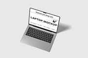 Isometric laptop mockup, a Mac Mockup by Graphicbars (Thumbnail 5 of 20)