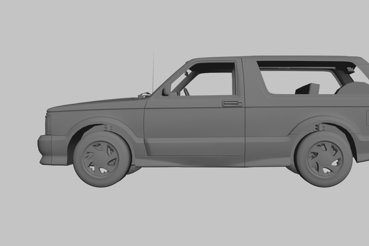 GMC Typhoon 1992, a Cars & Vehicle 3D Model by valtriiu (Photo 12 of 12)