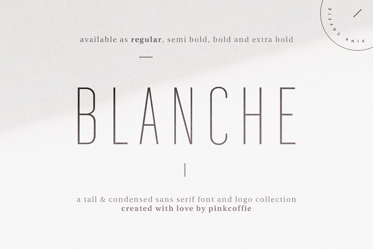 Blanche | Modern Sans Serif + Logos preview 3