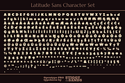 Latitude Sans, a Sans Serif Font by Stiggy & Sands (Thumbnail 9 of 9)