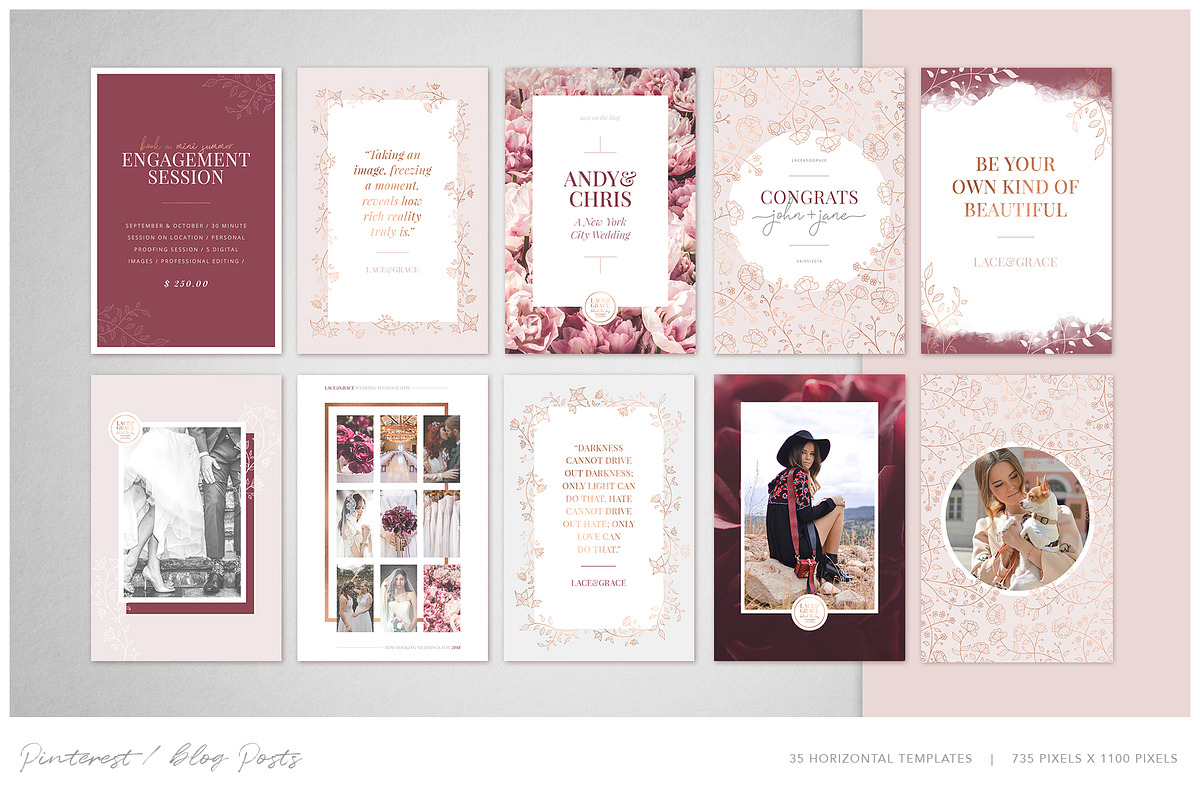 COPPERING | Social Media Kit, a Social Media Template by Marigold Studios (Photo 9 of 14)