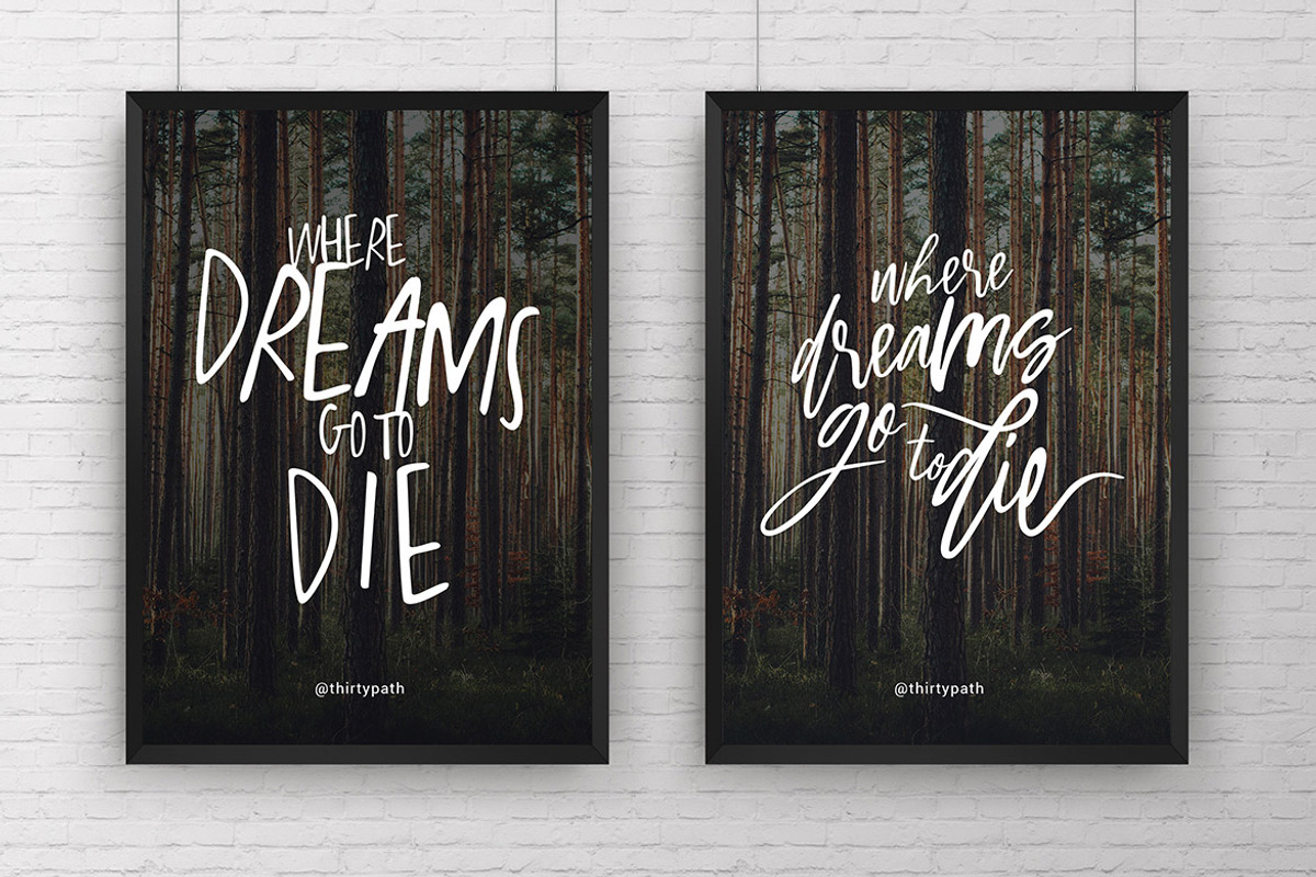Helliebrie Typeface preview 5