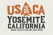Forge Typeface, a Serif Font by Outback Design Co. (Thumbnail 2 of 7)