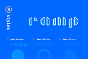 Ramp Display Font, a Sans Serif Font by Corey Moen (Thumbnail 3 of 9)