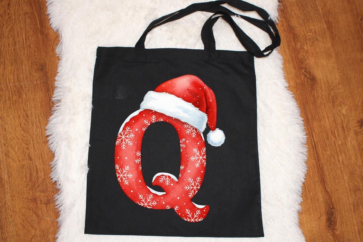 Winter Christmas Santa Alphabet PNG, an Illustration by SinaCreation (Photo 4 of 7)