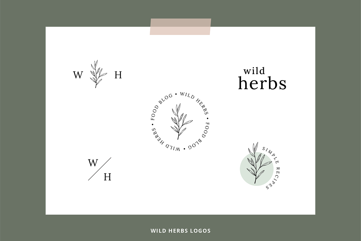110 Minimal Logo Designs, a Branding & Logo Template by Erin Cassidy (Photo 10 of 22)