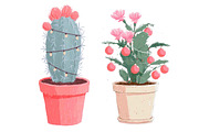 Christmas Houseplant Clipart, an Illustration by Designworld (Thumbnail 4 of 5)