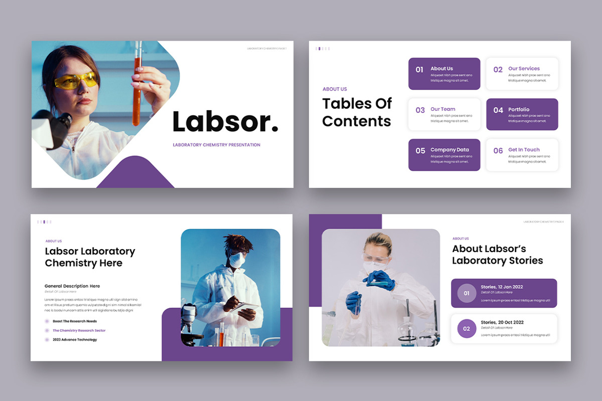Labsor Laboratory Chemistry PPT, a Presentation Template by kerismaker (Photo 2 of 6)