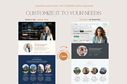Canva Website Template Real Estate, a Landing Page Template by vectorocean (Thumbnail 3 of 11)