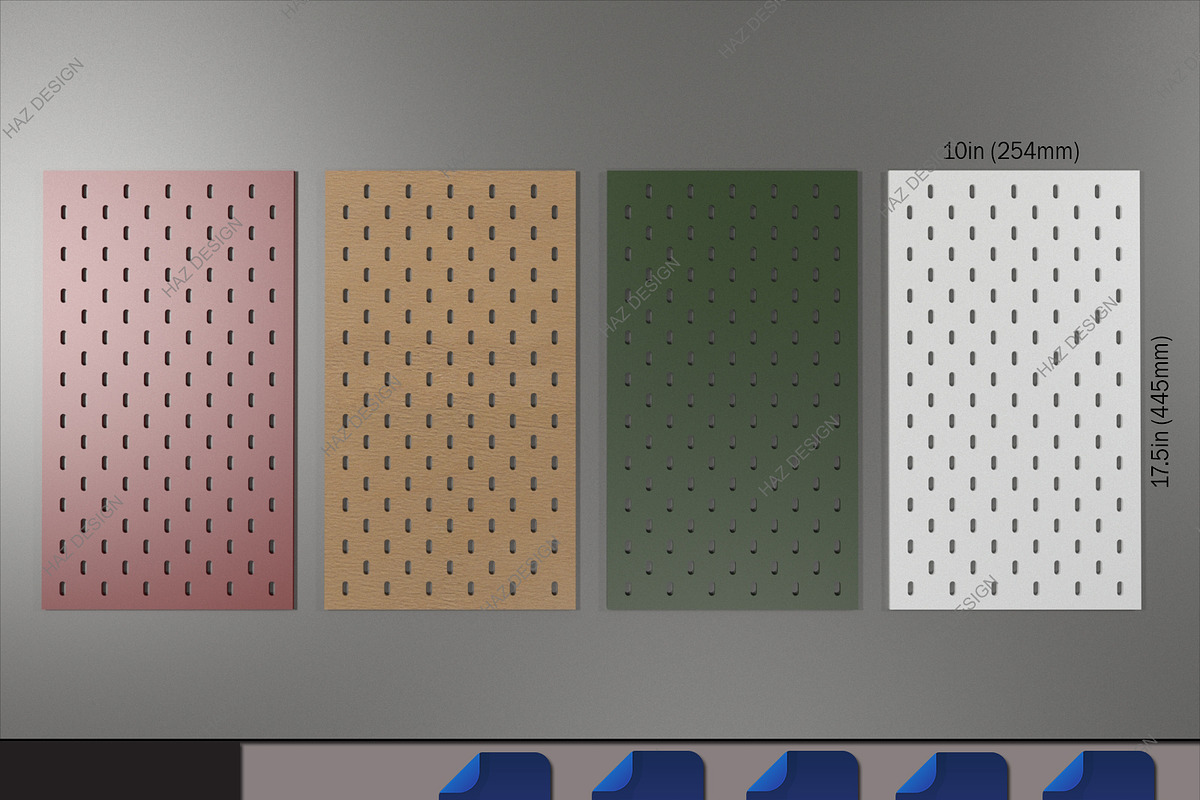 Pegboard Wall Organiser / Pegboards, a Graphic by AtacanDigital