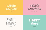 Playful Bundle | 4 Hand drawn Fonts, a Handwritten Font by Point and Poem (Thumbnail 2 of 13)