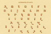 Marklier - Stylish Retro Font, a Serif Font by RagamKata (Thumbnail 10 of 10)