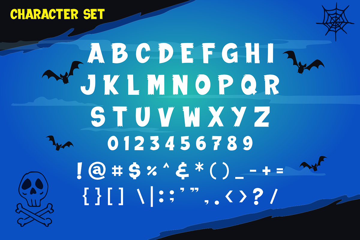 The Creepy Hunter, a Font by Fachranheit Studio (Photo 10 of 12)