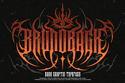 Bruno Back Typeface, a Blackletter Font by alit design (Thumbnail 1 of 20)