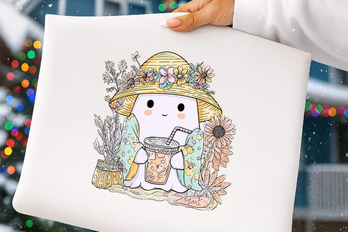Pastel Spooky Summer Clipart, an Illustration by Digital Artistic99 (Photo 5 of 11)