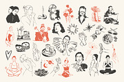 Self love Illustrations, an Object Graphic by iStar Design (Thumbnail 5 of 12)