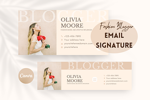 Blogger Email Signature Kit Branding