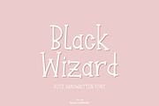 Black Wizard Font, a Serif Font by Nicolo Pumpkins (Thumbnail 1 of 10)