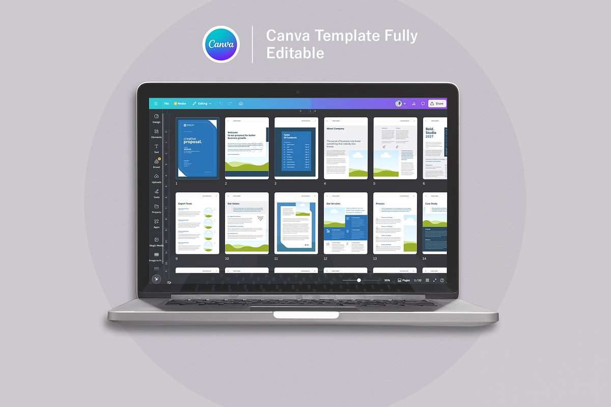 Proposal Template | Canva, a Brochure Template by ArtisticLand (Photo 11 of 12)