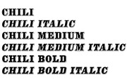 Chili Font Family Complete, a Slab Serif Font by FontMesa (Thumbnail 2 of 8)