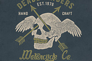PACK OF 6 VINTAGE TEE VECTOR PRINTS, an Illustration by MKE Print Lab. (Thumbnail 6 of 10)