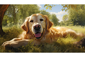 grooming wellness dog ai generated, an Animal Photo by pikepicture