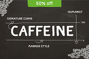 CAFFEINE, a Font by Typesketchbook Foundry (Thumbnail 1 of 5)