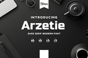 Arzetie, a Sans Serif Font by almazstudio (Thumbnail 1 of 9)