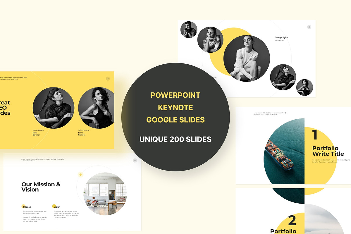 RAVI - Minimalist Presentation, a Presentation Template by TemplateZuu (Photo 2 of 21)