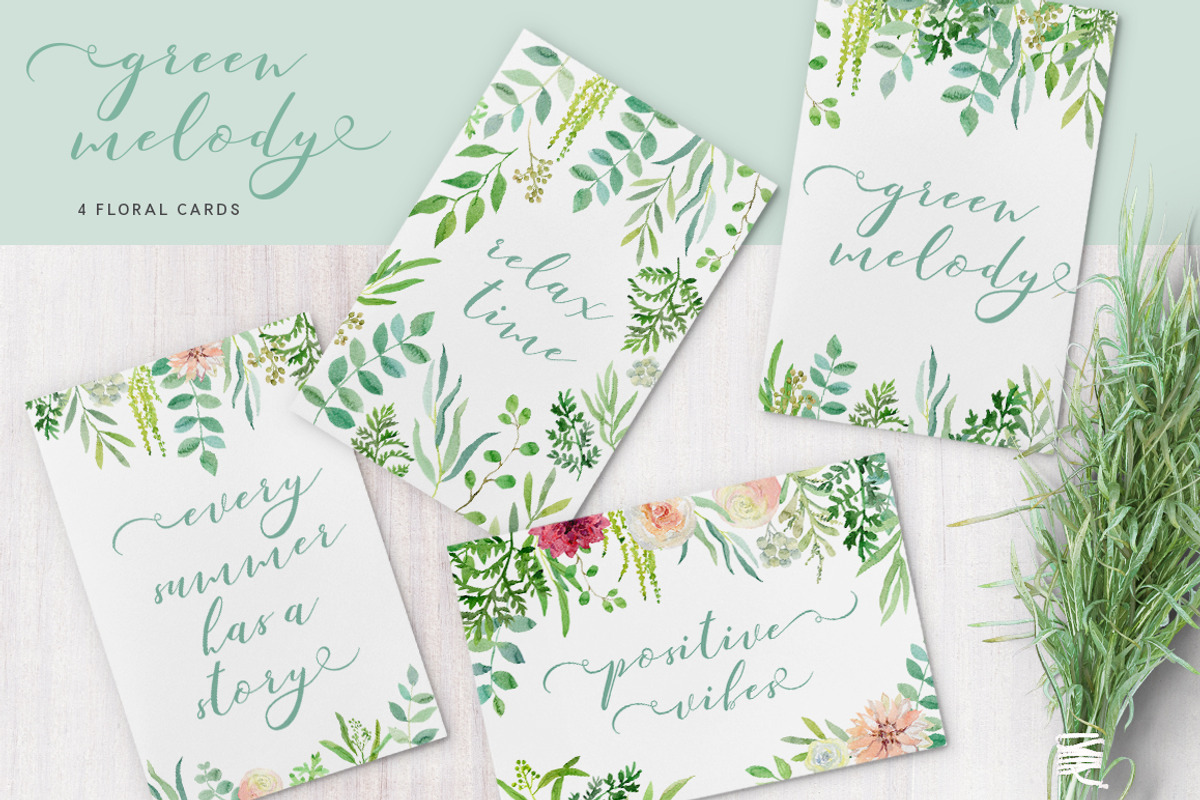 Green melody, an Illustration by OJardin (Photo 5 of 6)