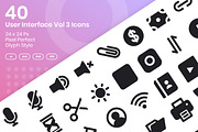 40 Interface Vol 3 - Glyph, a Solid Icon by Kmg Design (Thumbnail 1 of 2)
