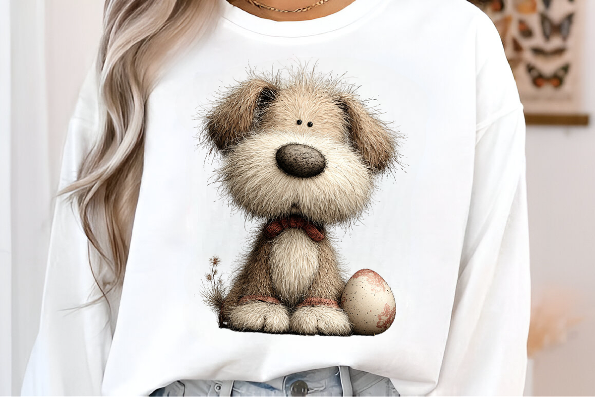 Whimsical Easter Dogs Clipart, an Illustration by SinaCreation (Photo 6 of 11)