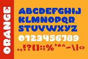 Orange display typeface, a Symbol Font by Anna Zakharchenko (Thumbnail 20 of 23)