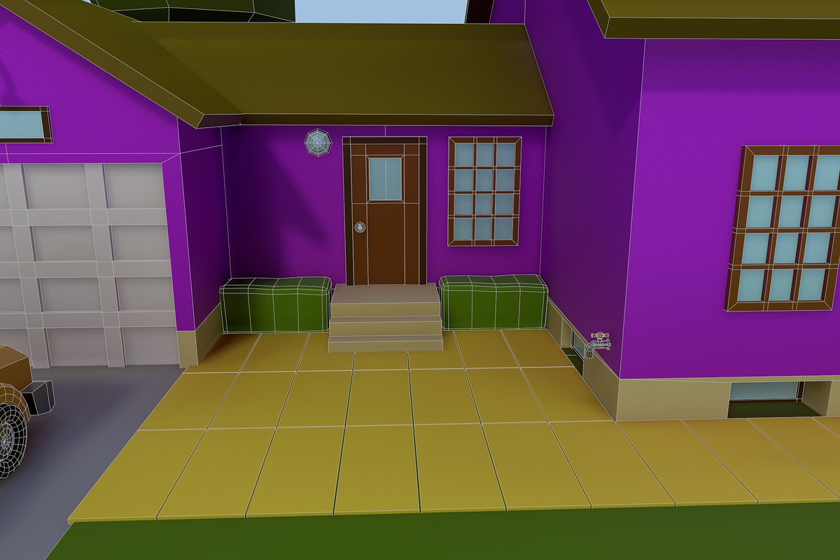 Low Poly House 2, an Architecture 3D Model by Midgardians (Photo 10 of 14)