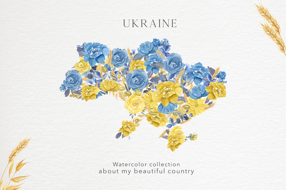 Ukraine. Watercolour collection., an Illustration by Ooh Lily (Photo 1 of 7)