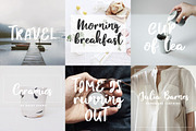 North Country Blues, a Script Font by Creamy Script (Thumbnail 2 of 5)