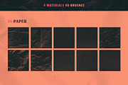 Material Texture Brushes Procreate, a Brush Add-On by Mixergraph (Thumbnail 7 of 10)