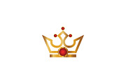 20 Logo Crown Templates Bundle, a Branding & Logo Template by Friendesigns (Thumbnail 18 of 21)